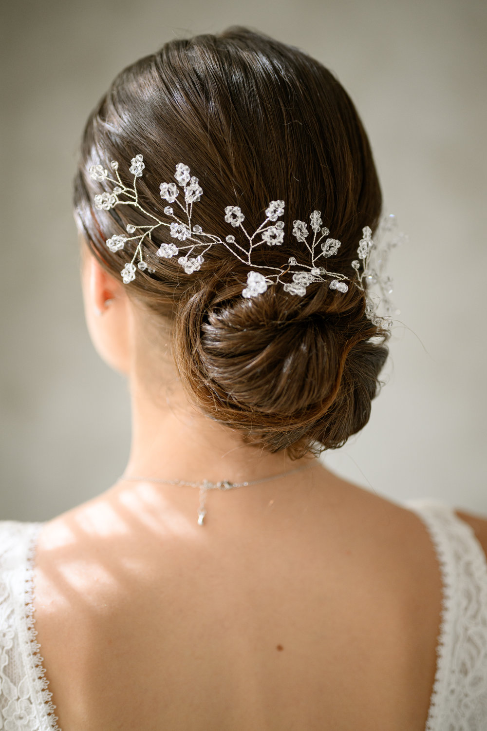 Diadem & Haarstrang & Gesteck